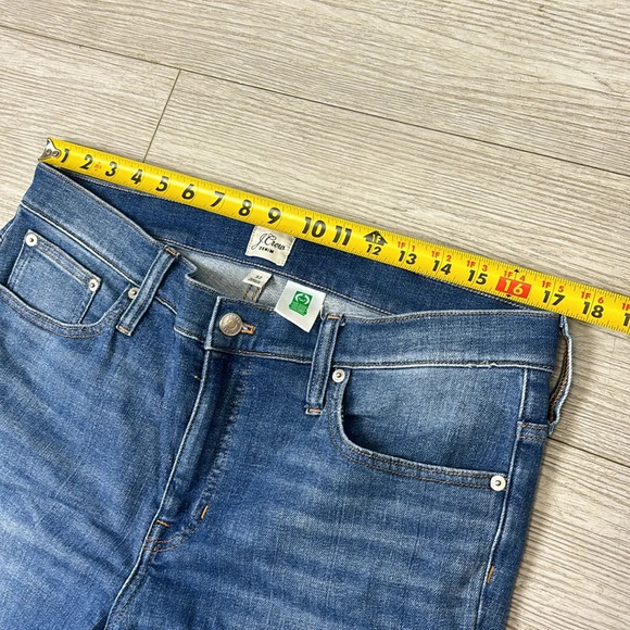 J. Crew 9" Billie demi-boot crop jean wide leg flare size 32 - Picture 12 of 16